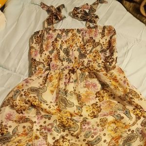 Available Maxi Ruffle Dress